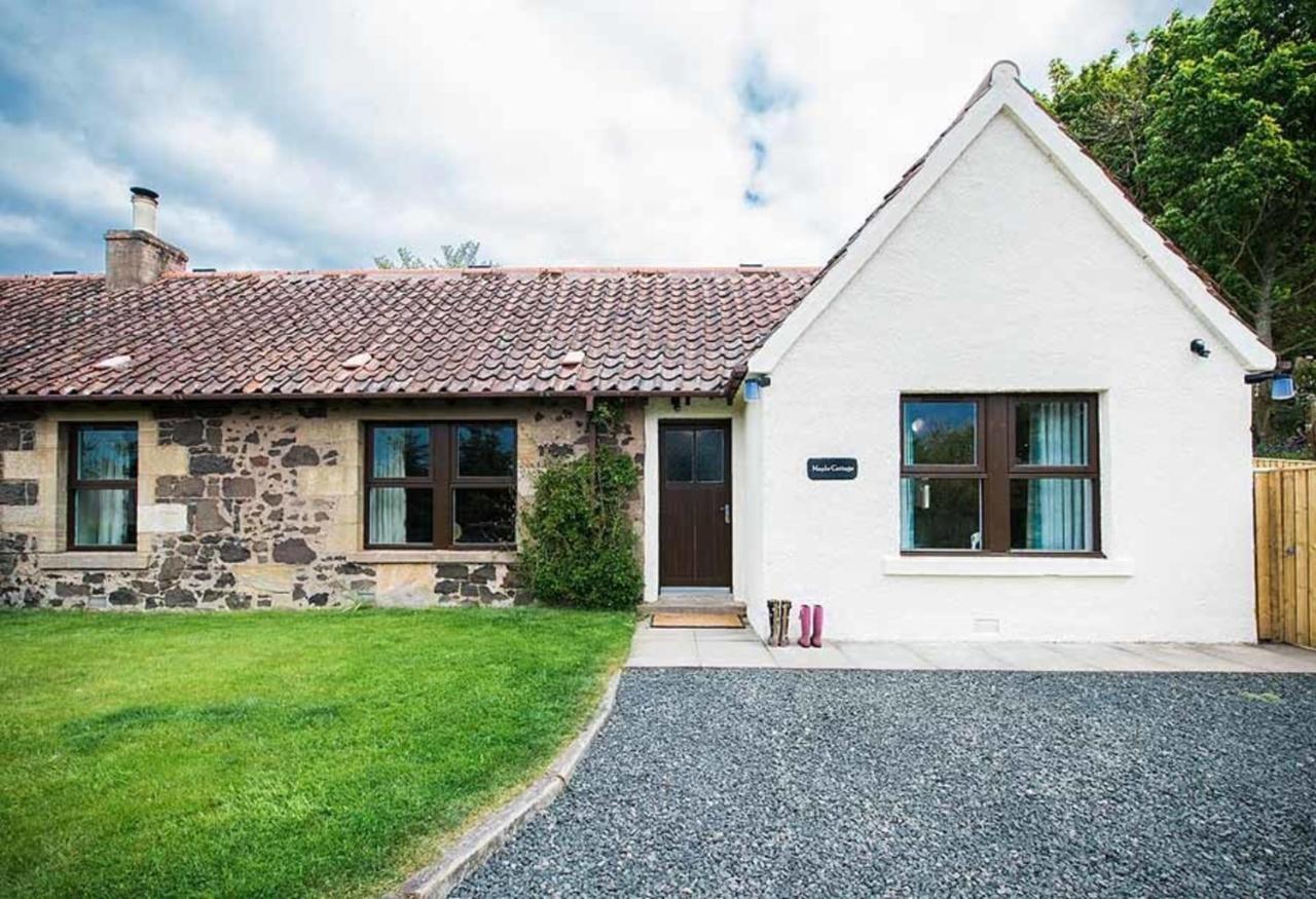 Douglas Fir Lodge With Hot Tub Near Cupar Fife Luthrie 외부 사진